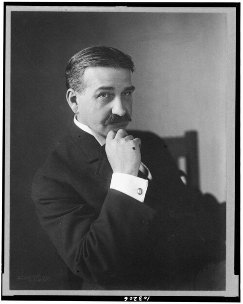 L. Frank Baum Hallf Length portrait Seated.